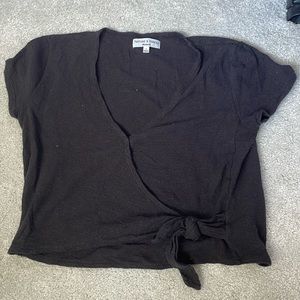 Madewell size small tie tee. Perfect condition. Work casual.